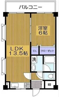 シェスタロワール【3階】の間取り
