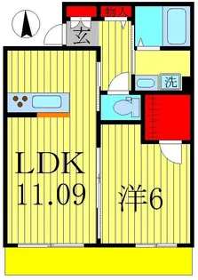 Ambassador Residence【1階】の間取り