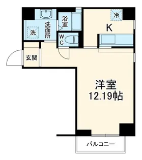 セジョリチセ台町【6階】の間取り