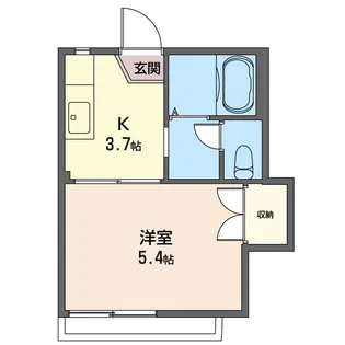 ピロティハヤシ【2階】の間取り