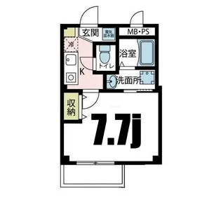 Cherry House III【2階】の間取り