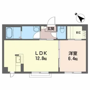 シャーメゾンポラリス【2階】の間取り