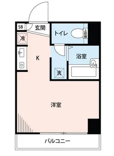マイナビSTAYミライエ中延駅前(ラ・フロレスタ壱番館)【4階】の間取り