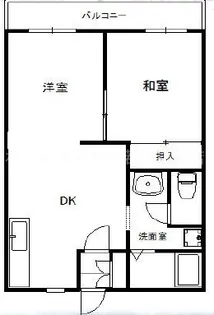 アメニティ石田2【1階】の間取り
