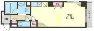 グランドコーポ東日本橋【2階】の間取り