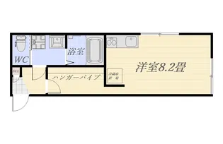 branch鴨池【2階】の間取り