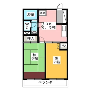 リヴィエール川舩【3階】の間取り