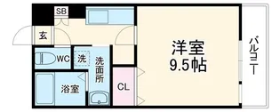 アメニティ吹上【2階】の間取り