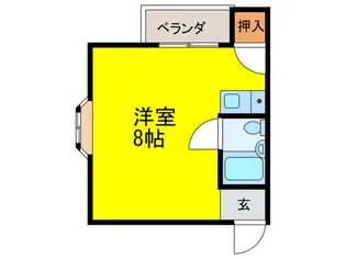 ジオナ大宮【4階】の間取り