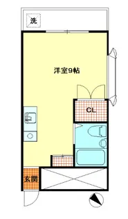 コーポタイセイ【2階】の間取り