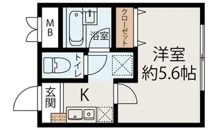 REV REFAYS-CUORE【2階】の間取り