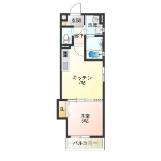 ラモーナ玉出東II【2階】の間取り