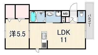 HEBEL MAISON M【2階】の間取り