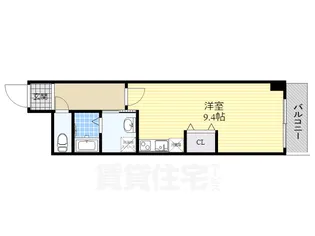 扇町第2マンション【3階】の間取り