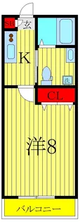 ファーストベル西都賀【1階】の間取り
