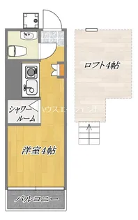 エクセル6【1階】の間取り