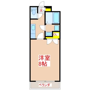 ラ・ビアン・サーラ II【3階】の間取り