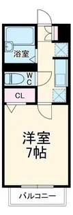 コーポエルマインド【1階】の間取り