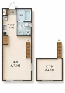 メゾン・ド・カルレ南雪谷【2階】の間取り