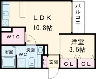 J.Qualior学園前 ジェイ・クオリア【1階】の間取り