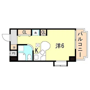 ラ・パルフェ・ド・ファシリテ【1階】の間取り
