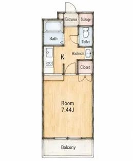 UrbanCourt野口【1階】の間取り