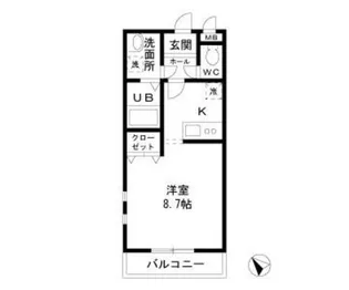 Great Advance B棟【2階】の間取り
