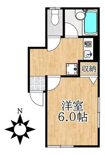 パインヒル南小岩【2階】の間取り