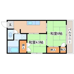 菅原ビル【5階】の間取り