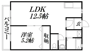 SUNLIGHT大一【1階】の間取り