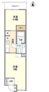 バウムプラッツ【4階】の間取り