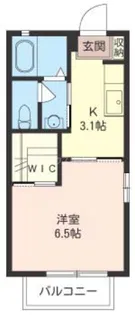 ヒルトップ【1階】の間取り