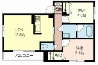 メゾン・デュ・モンド【2階】の間取り