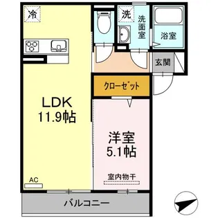 リンゴの家【3階】の間取り
