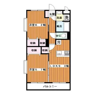 アスリート【1階】の間取り