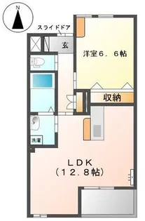 アップヒルズ【1階】の間取り