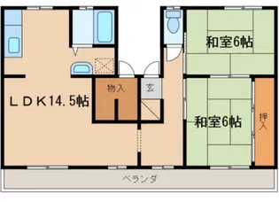 コンラッド倉敷 A【3階】の間取り