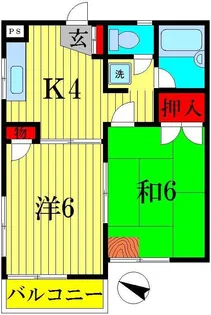 ル・プーレ【2階】の間取り
