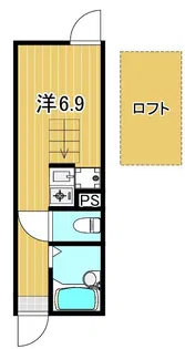 フィールズコートお花茶屋【2階】の間取り