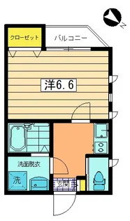 MMハイツ【2階】の間取り