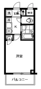 アーバイル三田慶大前【3階】の間取り