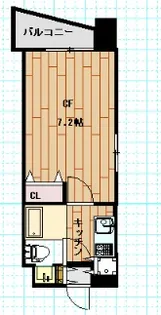 アービア門前仲町【8階】の間取り
