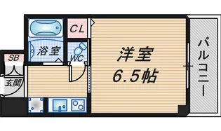 サンパティゼ豊中【3階】の間取り