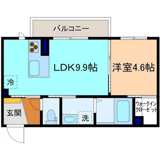 SH・コンフォーザ【2階】の間取り