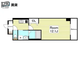 グランド・ホープ【6階】の間取り