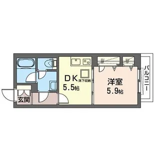 駒Village【1階】の間取り