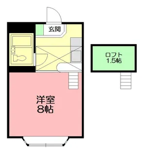 ベルピア伊勢原2【1階】の間取り