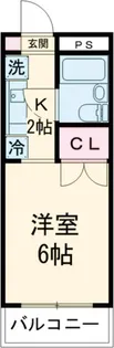 ニューハイム井上【3階】の間取り
