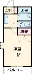熊本県熊本市中央区本山4【マンション】の間取り