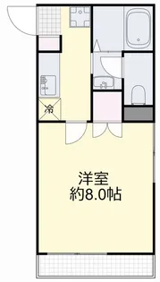 ワンダースメゾン青江【3階】の間取り